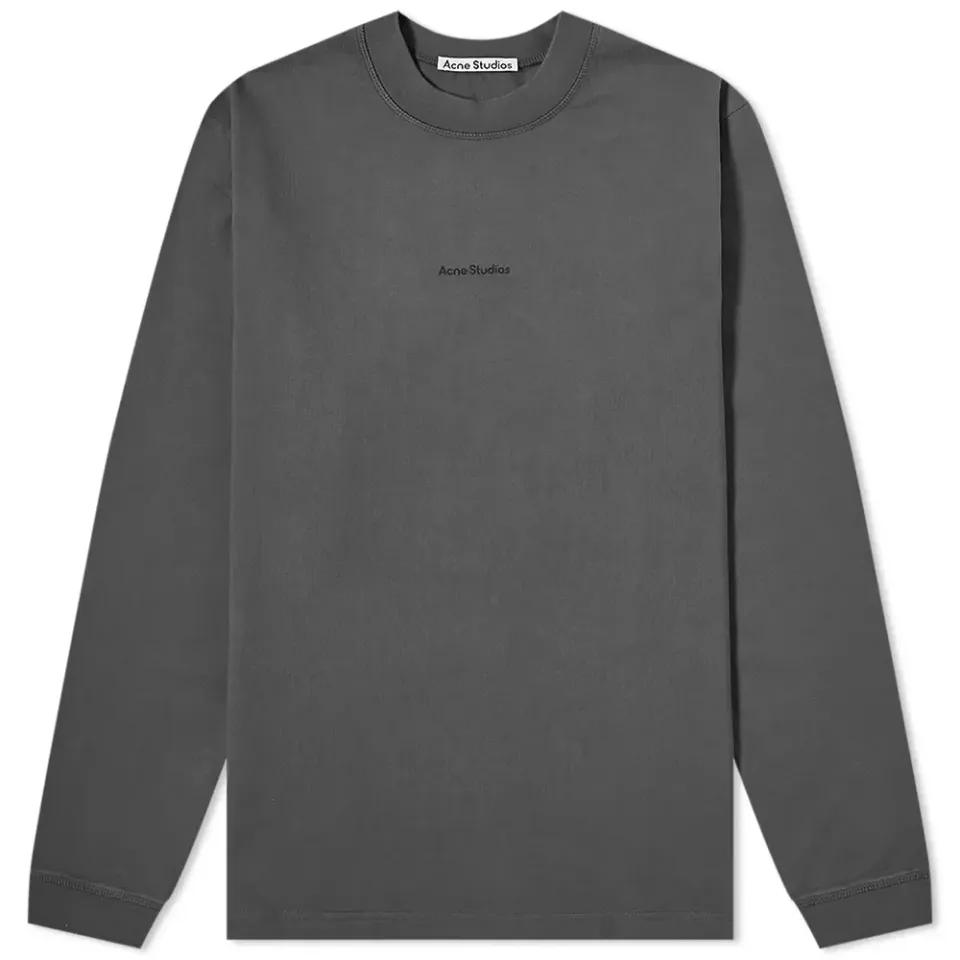 Erwin Long Sleeve Stamp Logo T-Shirt