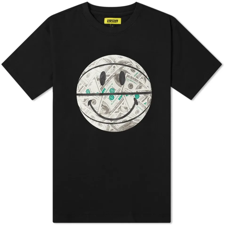 Chinatown Market Smiley Money Ball T-Shirt