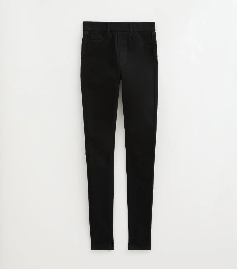 Women's Tall Black Cotton Rich Lift & Shape Jeggings