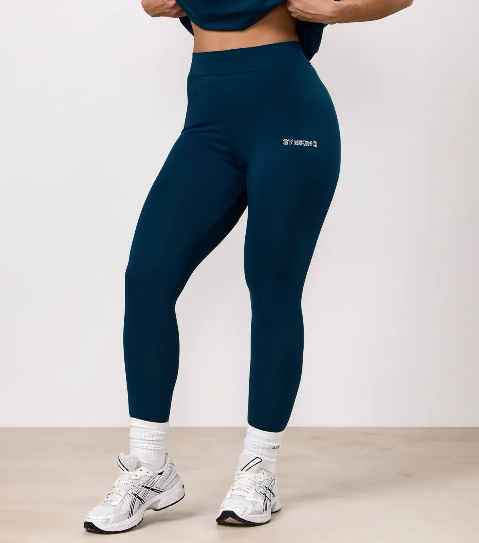 Women's Dark Blue Dynamic Leggings