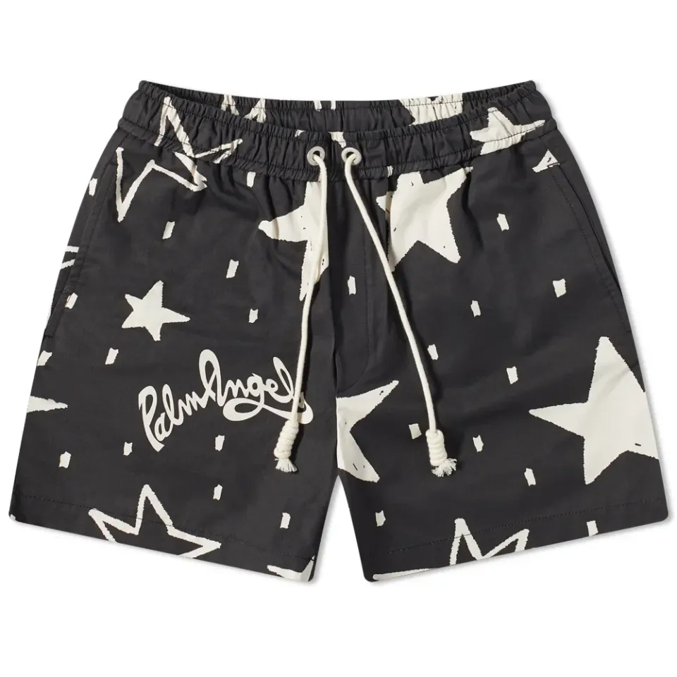Night Sky Stars Print Shorts