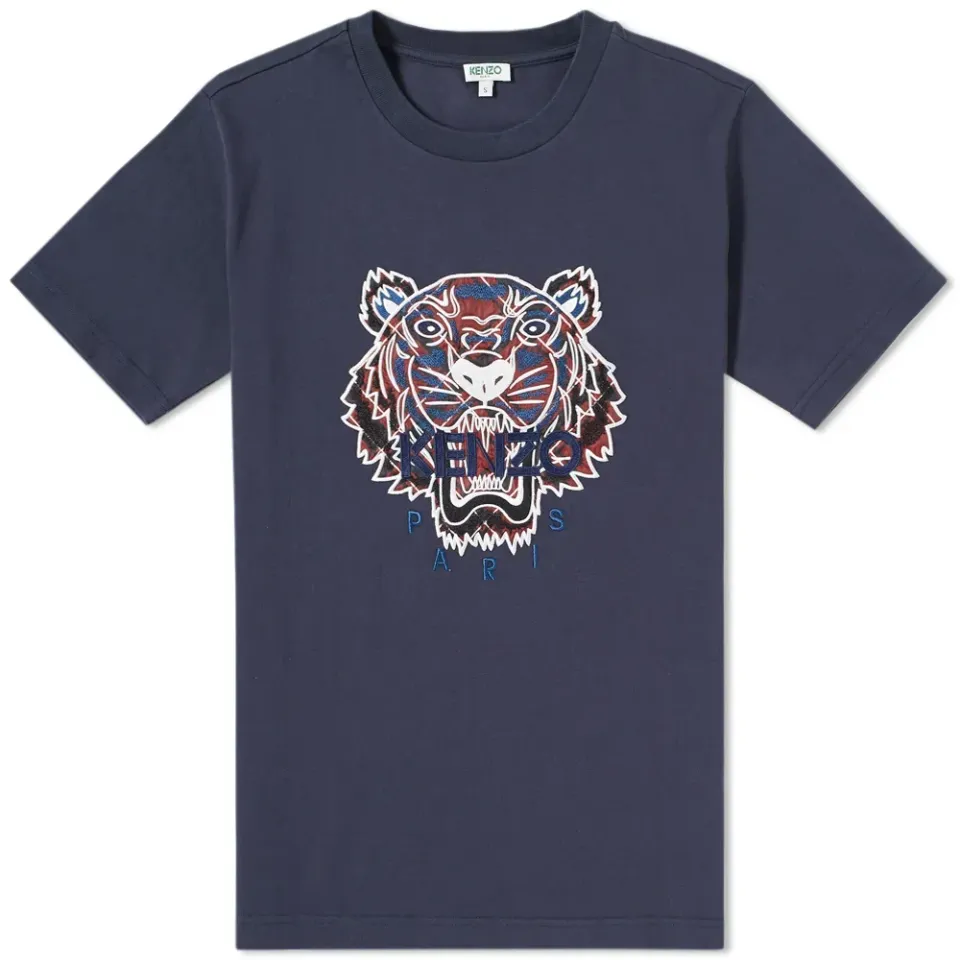 Embroidered Tiger Tee