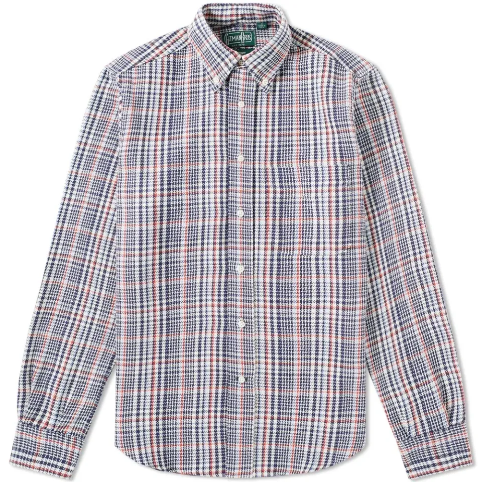 Two Sided Houndstooth Shirt