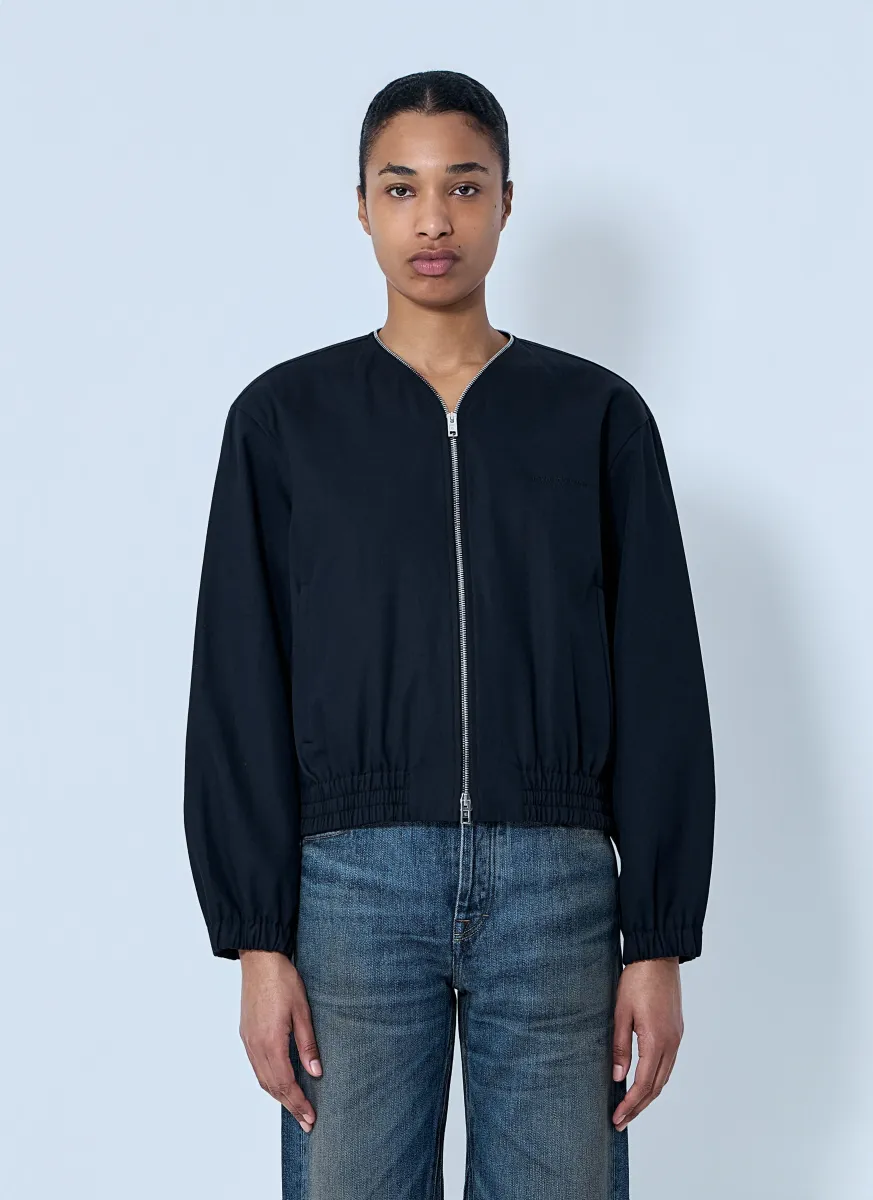 Zip-Up Bomber Jacket