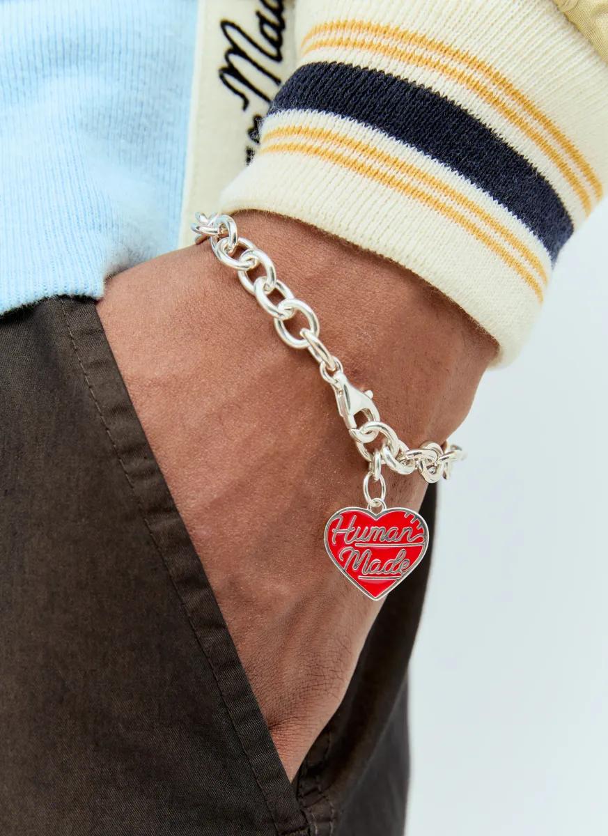 Heart Pendant Bracelet