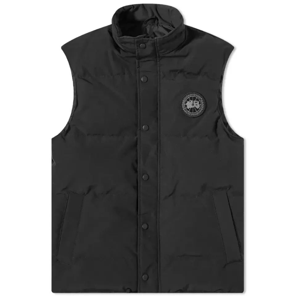Black Disc Garson Vest