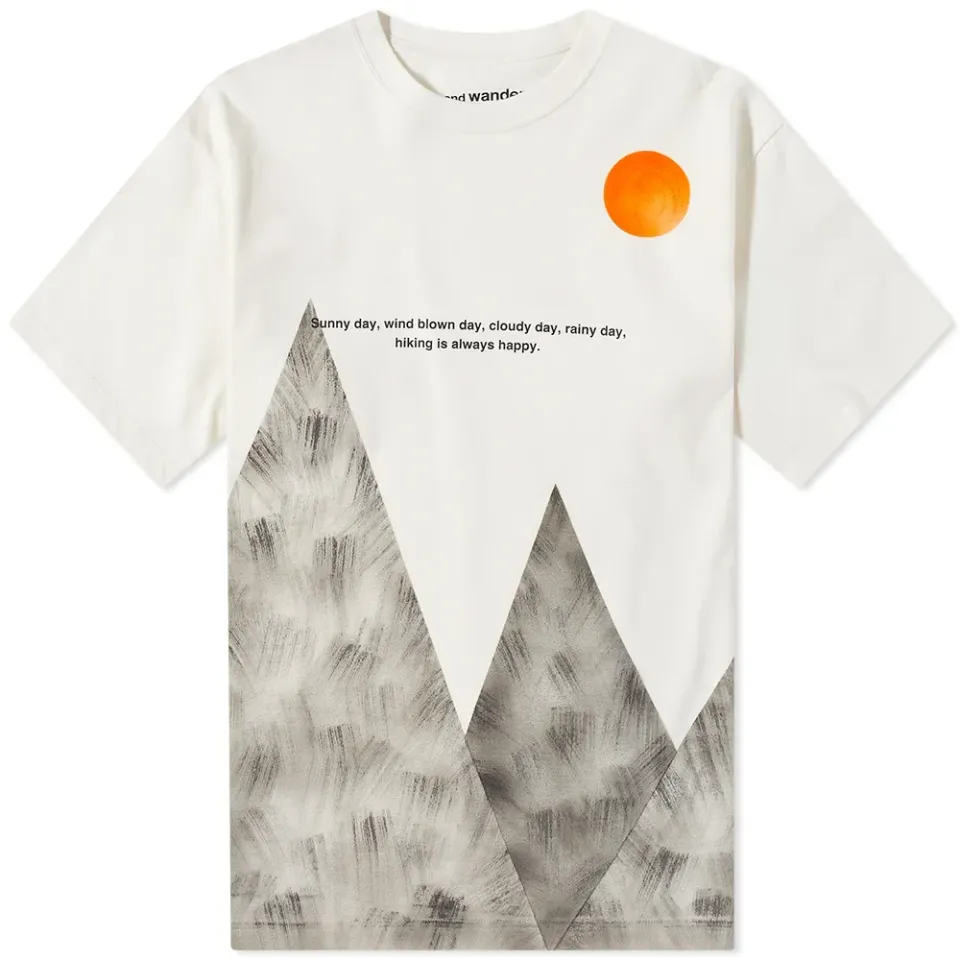 Hand Painted Mountain T-Shirt