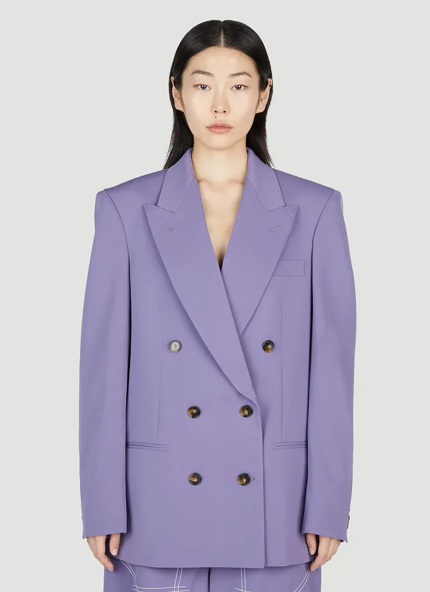 Oversized Double Breasted Jacket