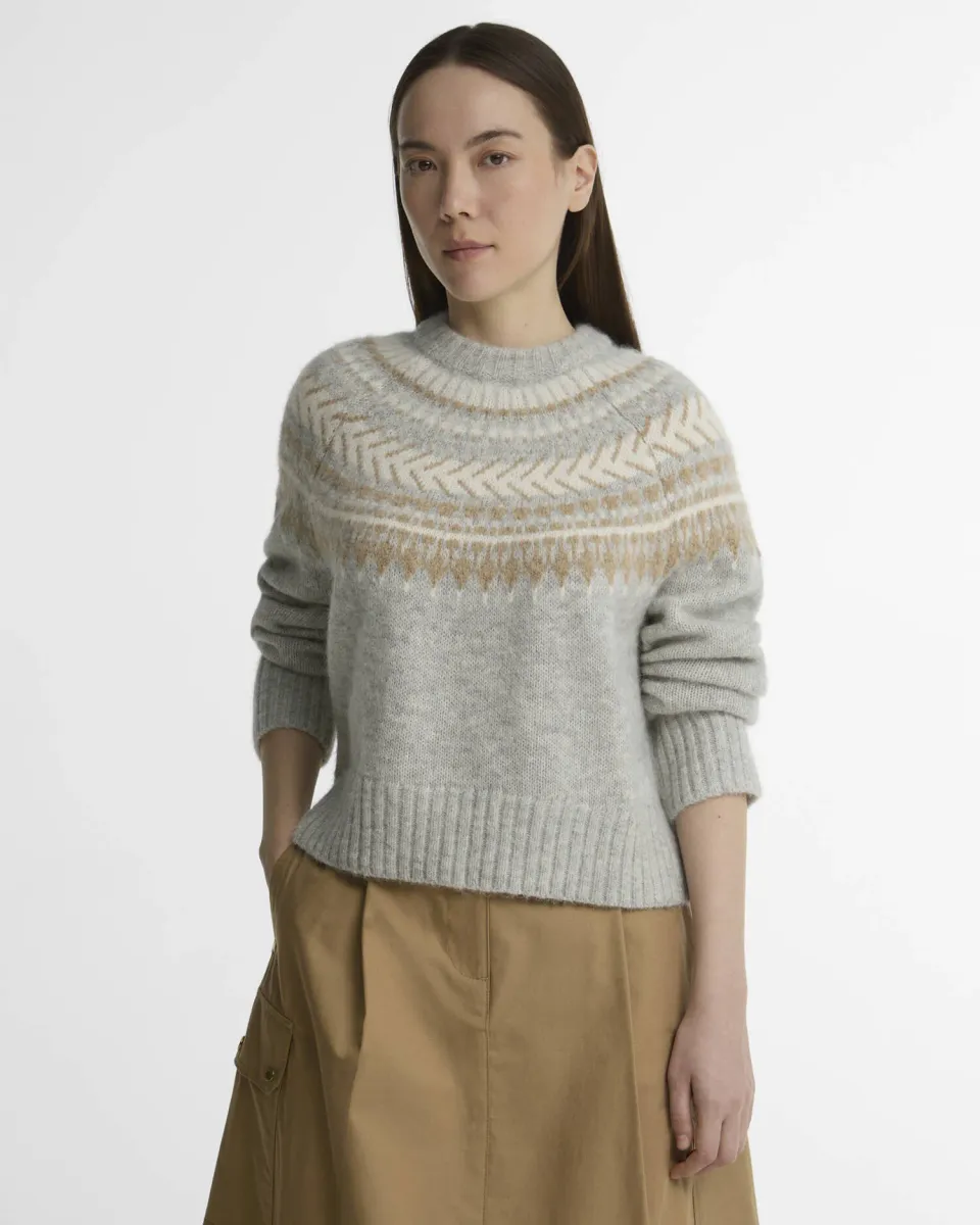 Annette Fairisle Crew Neck Jumper