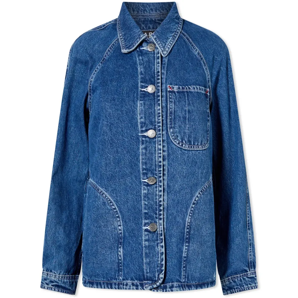 A.P.C. Suzanne Logo Denim Jacket