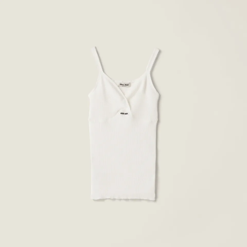 Cotton knit top