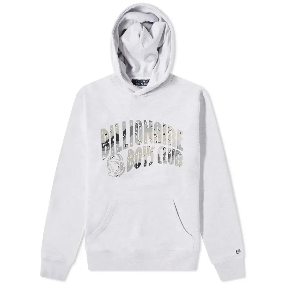 Camo Arch Logo Popover Hoodie
