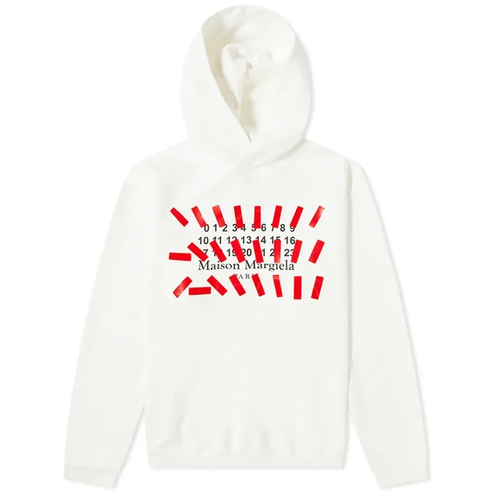Maison Margiela Tape Logo Hoodie