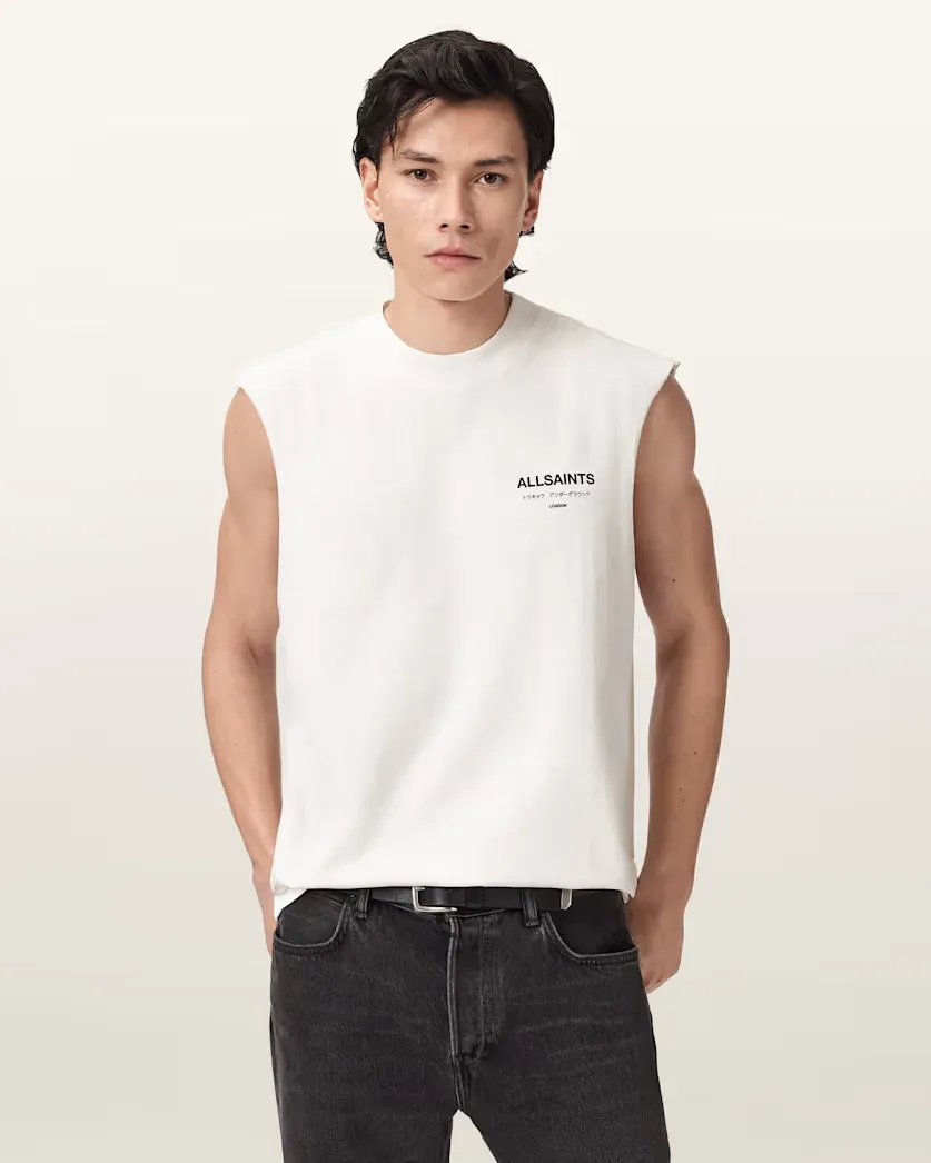 Underground Sleeveless Crew Neck T-Shirt