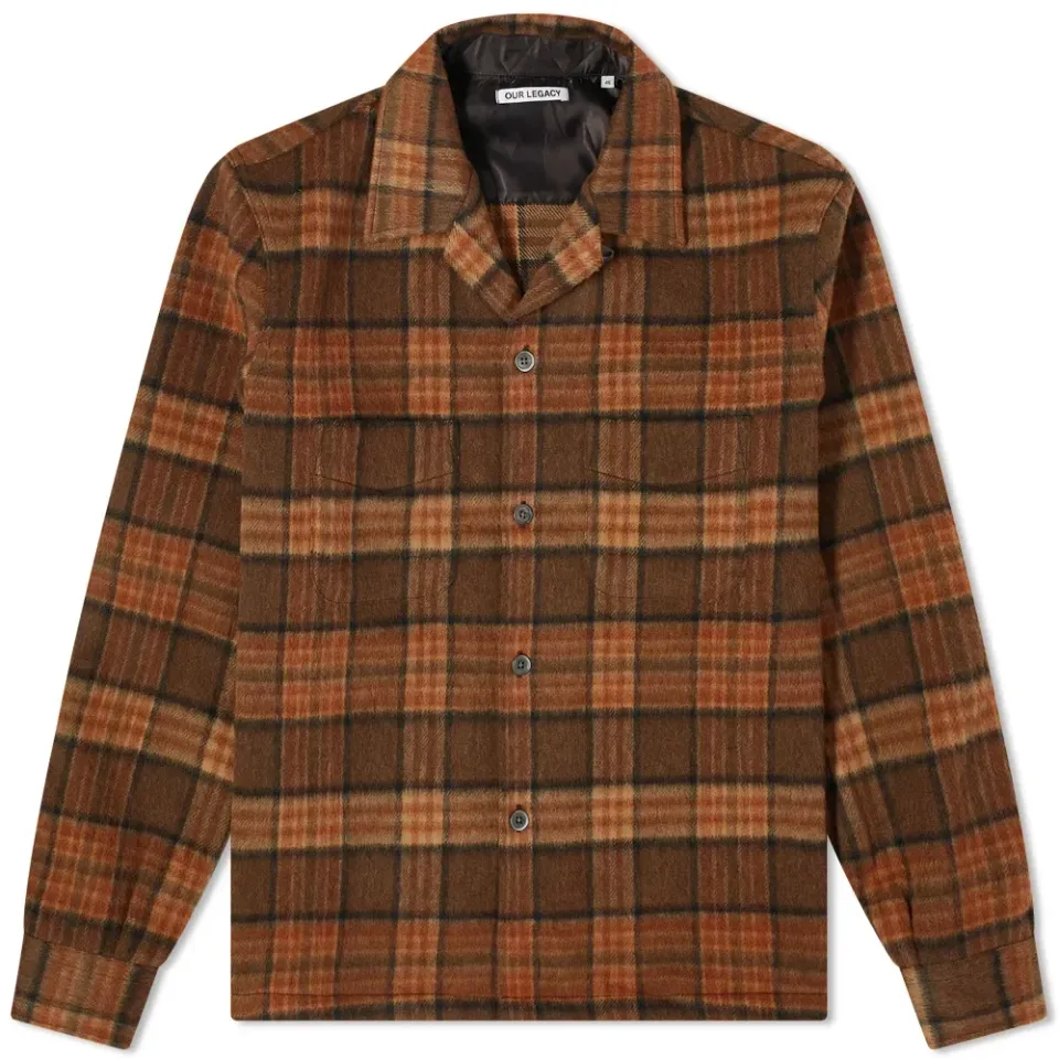 Huesen Check Overshirt