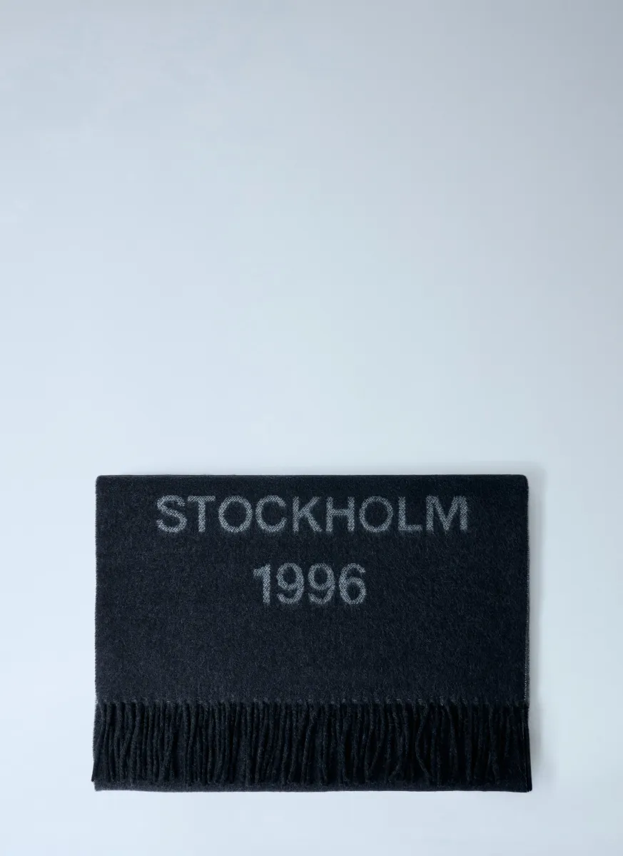 Fringed Wool Scarf