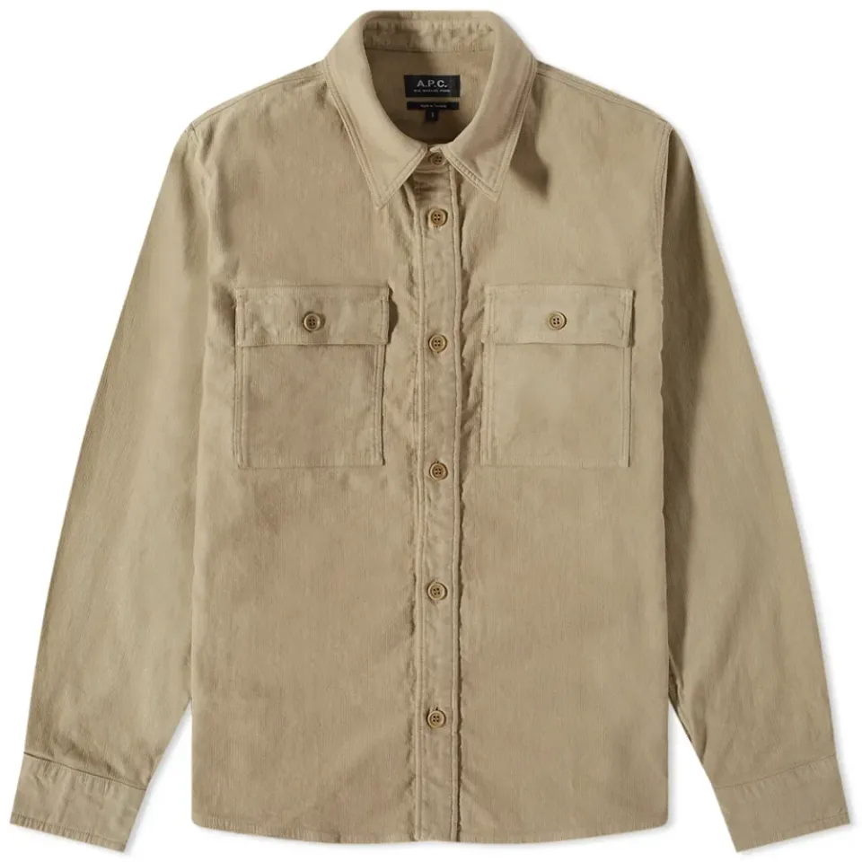 A.P.C. Bastian Corduroy Overshirt