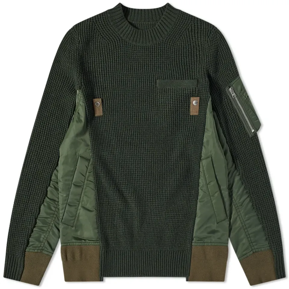 MA-1 Wool Crew Knit