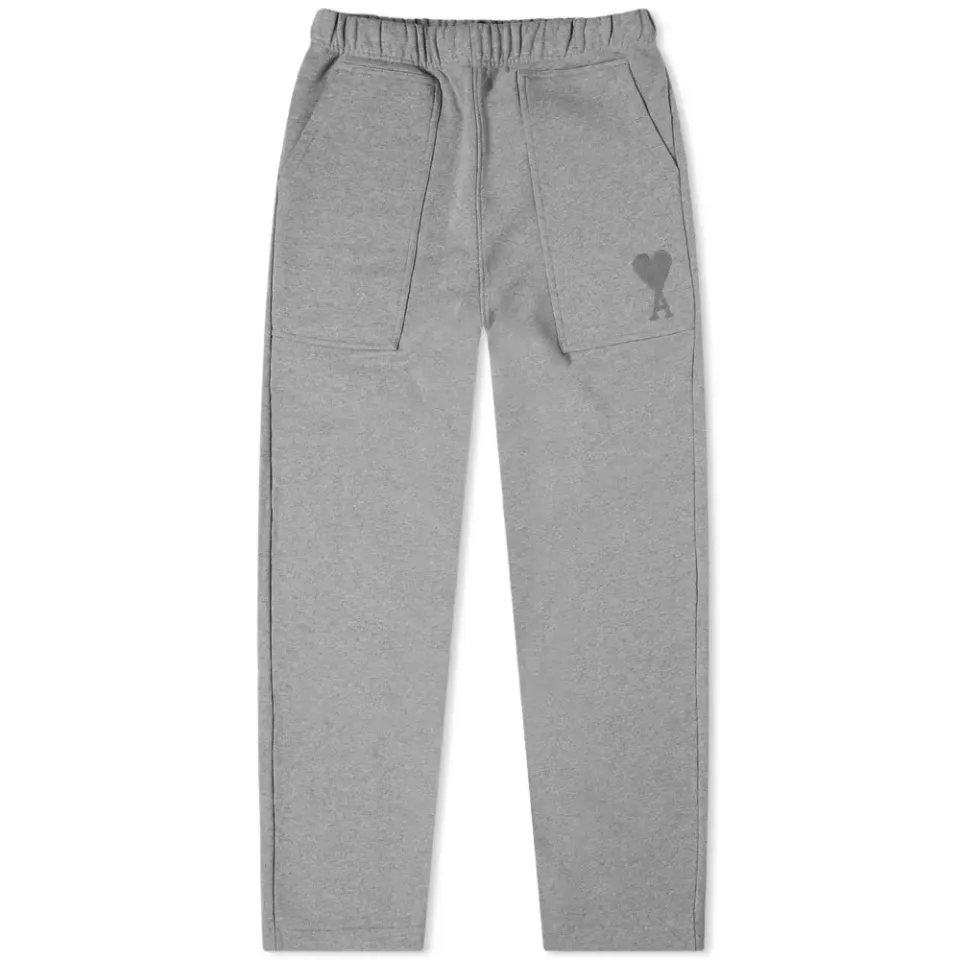 AMI Tonal Logo Track Pants