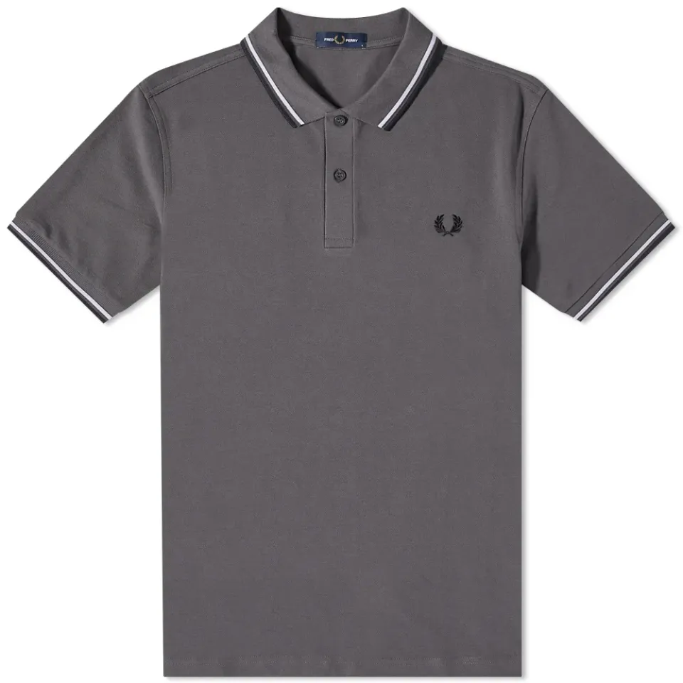 Slim Fit Twin Tipped Polo