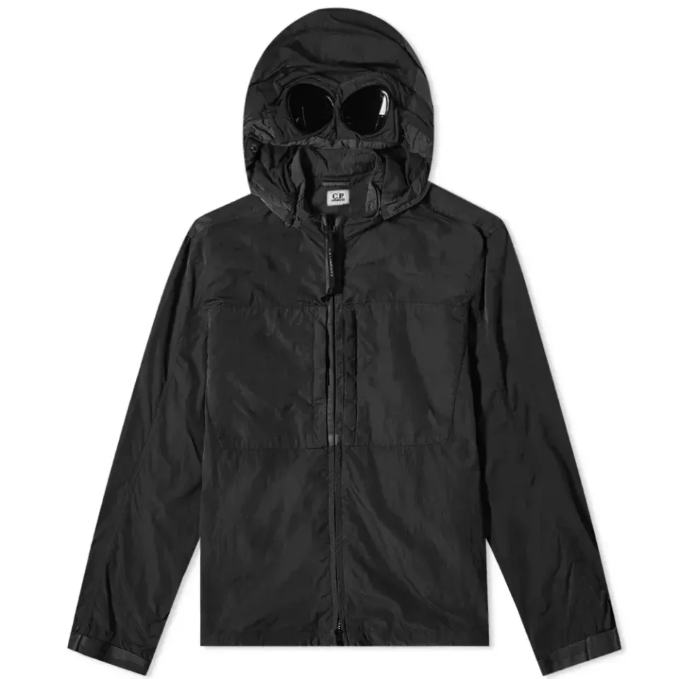 Chrome-R Goggle Hooded Overshirt