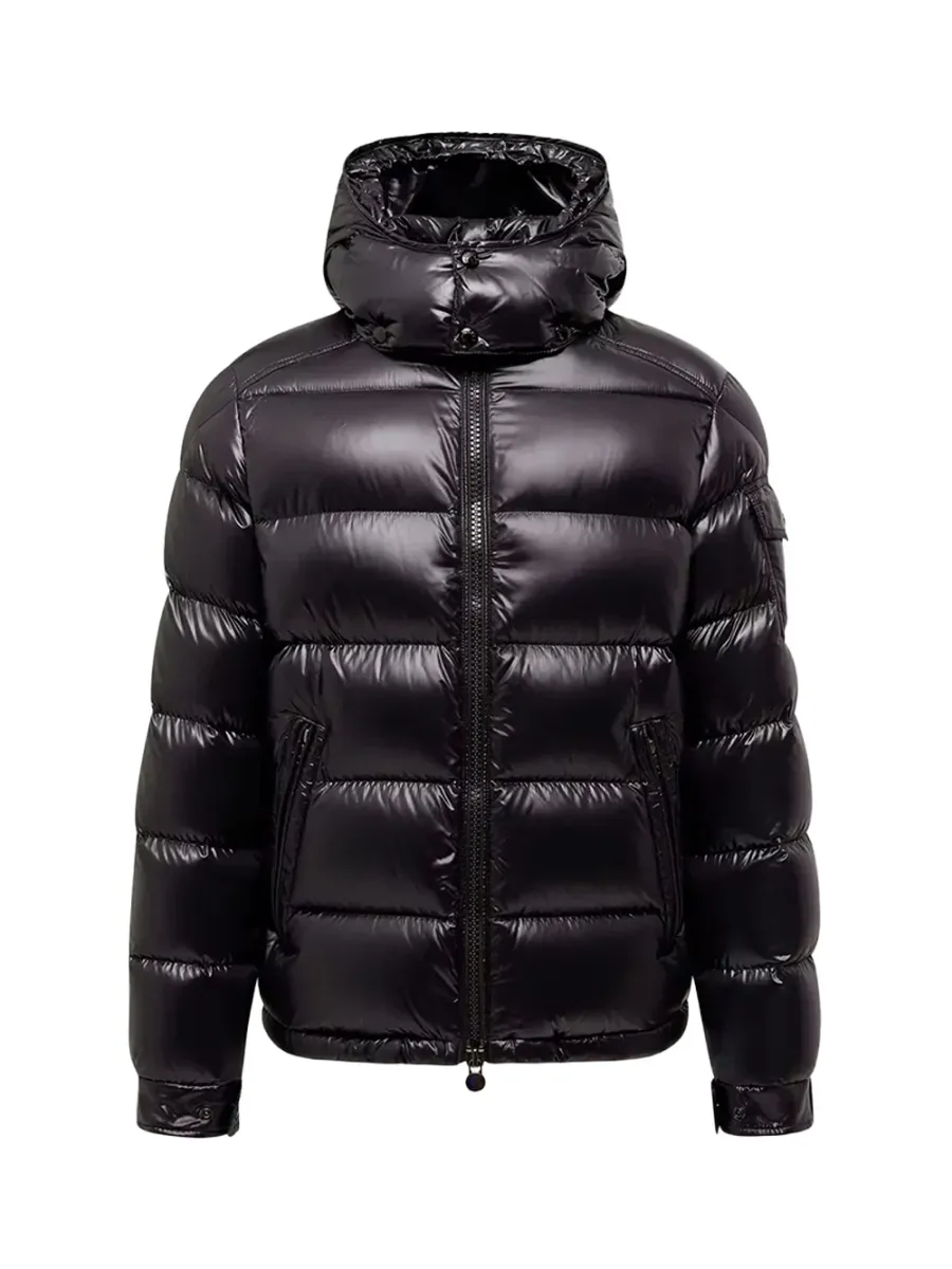 Men Maya Hooded Jacket Black