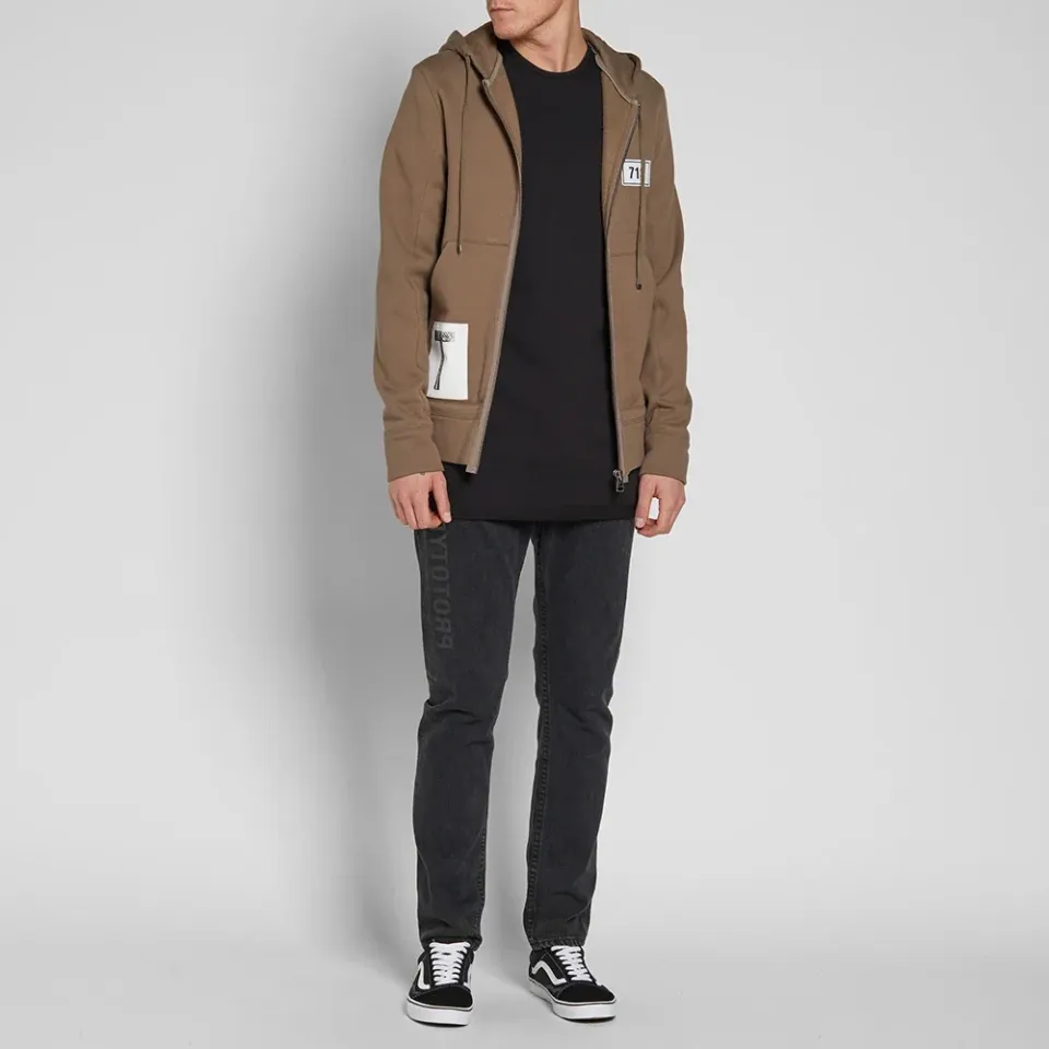 x Travis Scott Smoke Patch Zip Hoody