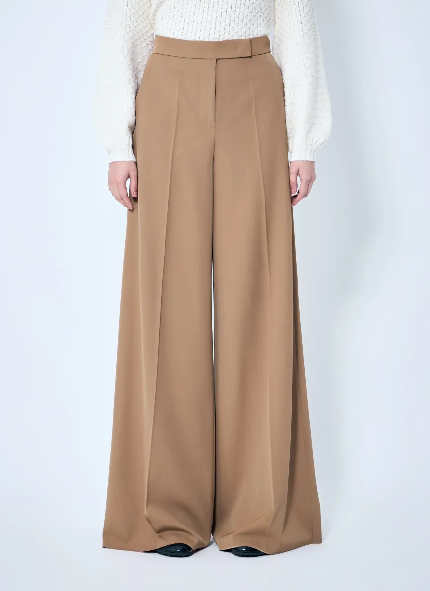 Gabardine Wool Pants