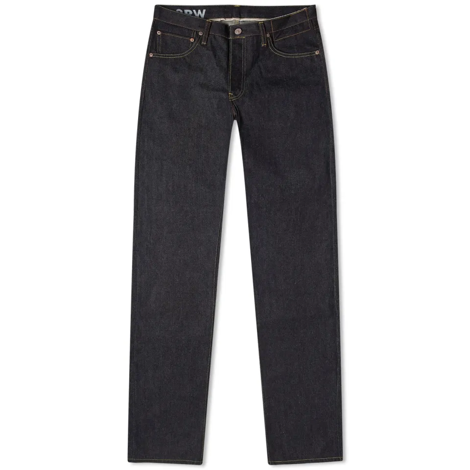 Social Sculpture 01 Slim Raw Jeans