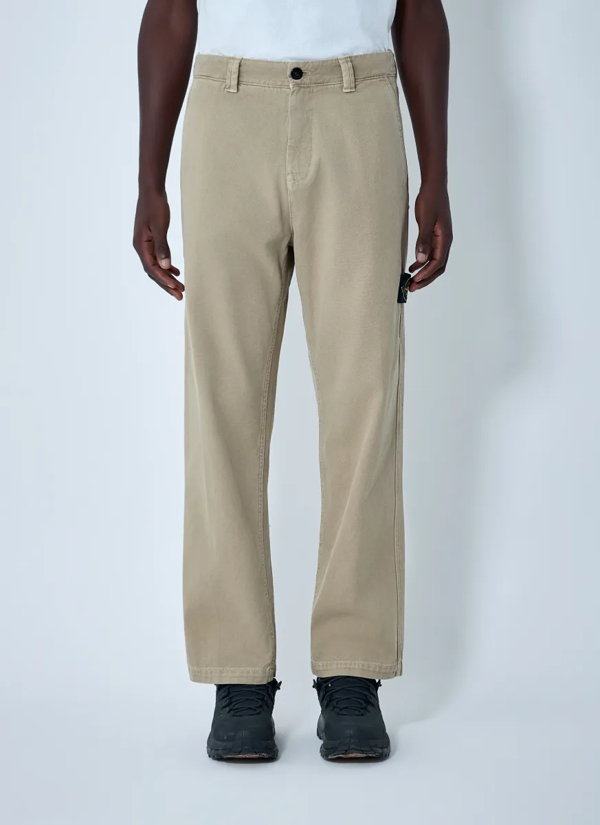 Logo Patch Pants