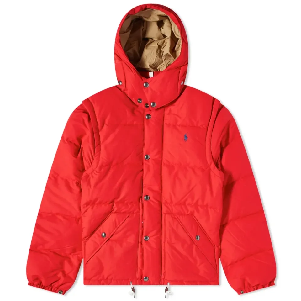 Removable Sleeve Down Jacket