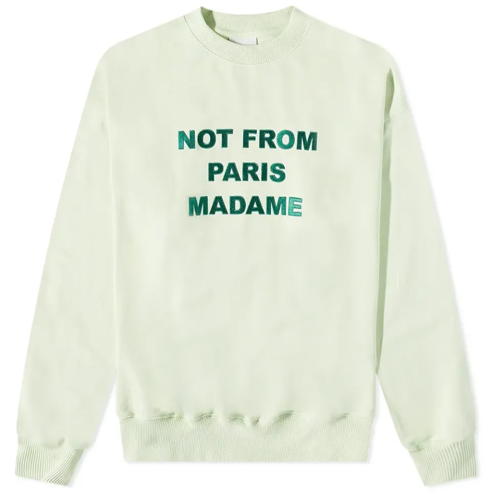 Not From Paris Madame Crew Sweat
