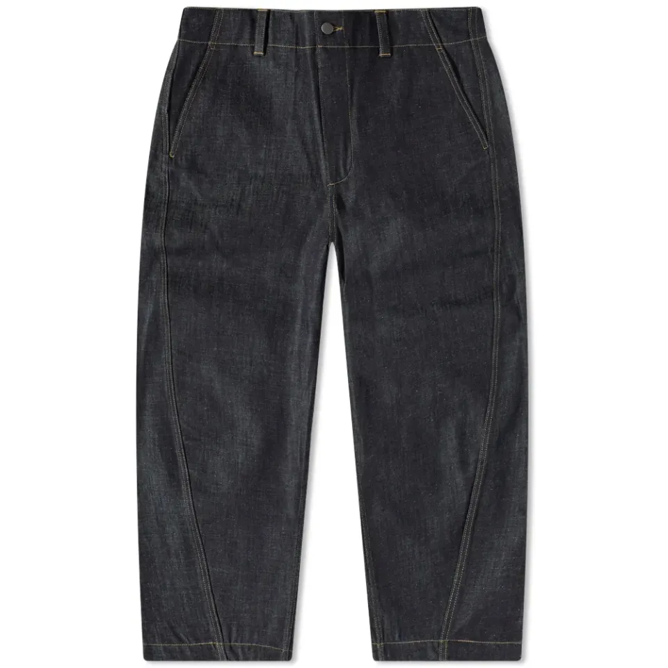 Round Leg Denim Pant