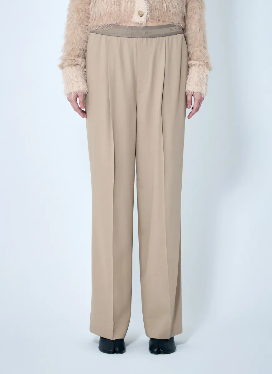 Logo Tape Twill Pants