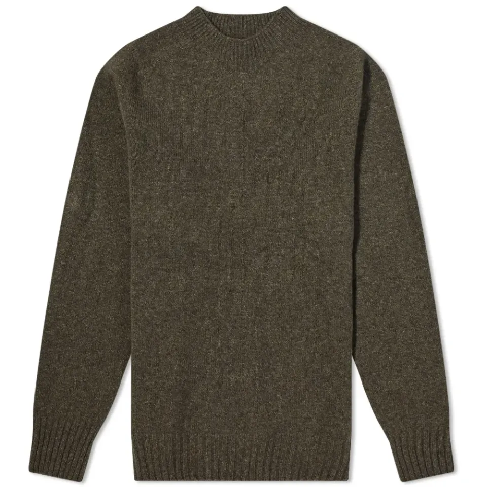 Saddle Neck Crew Knit