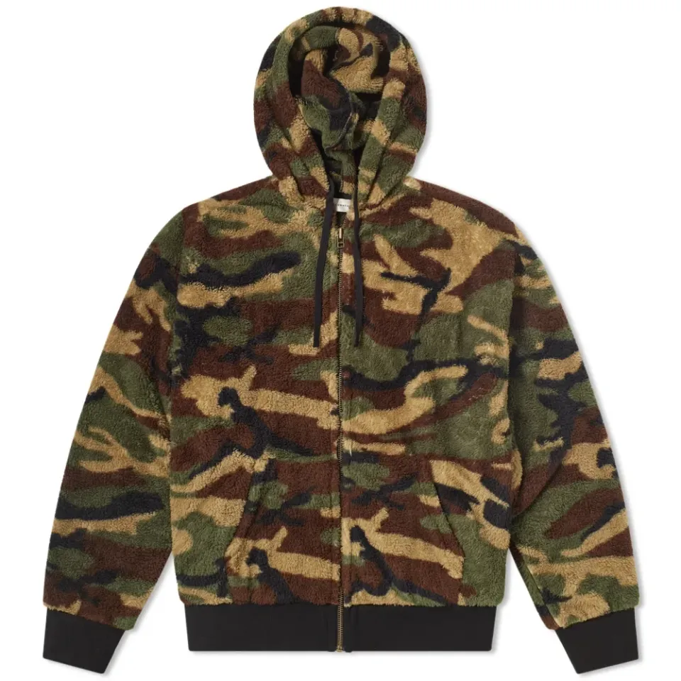 Camo Sherpa Hoody