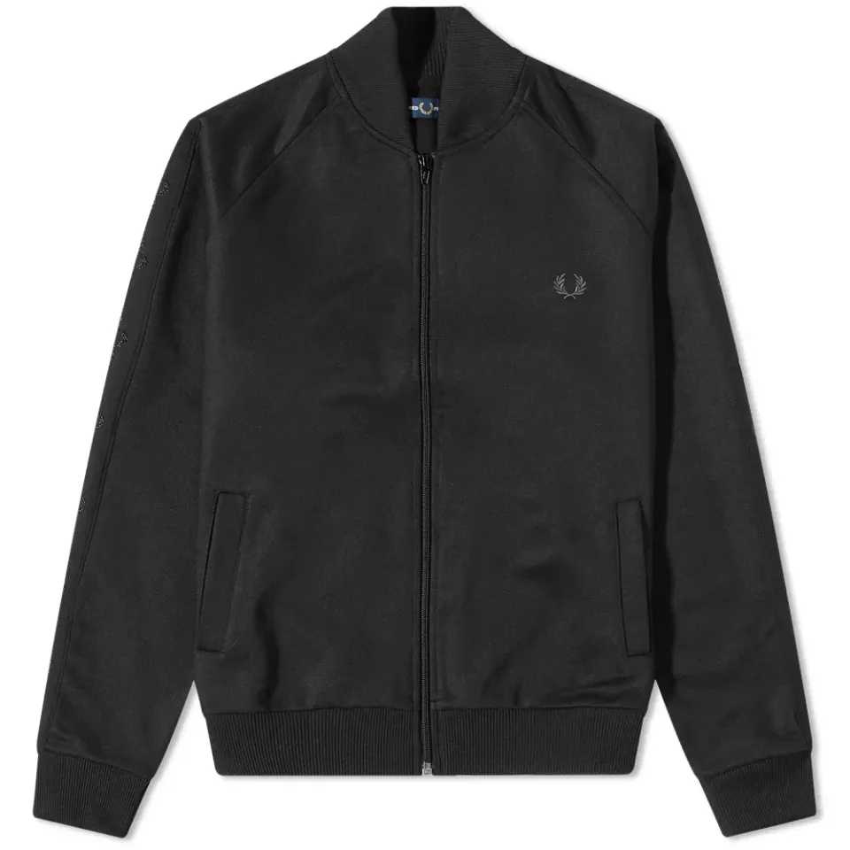 Tonal Taped Bomber Jacket