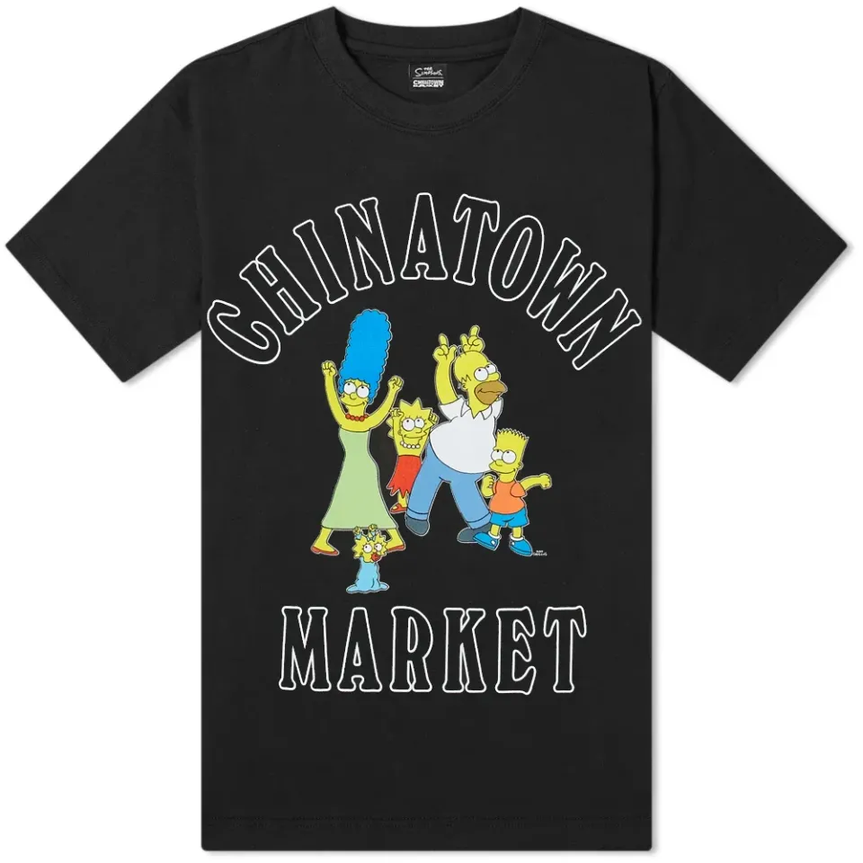 Chinatown Market x The Simpsons Family Og T-Shirt