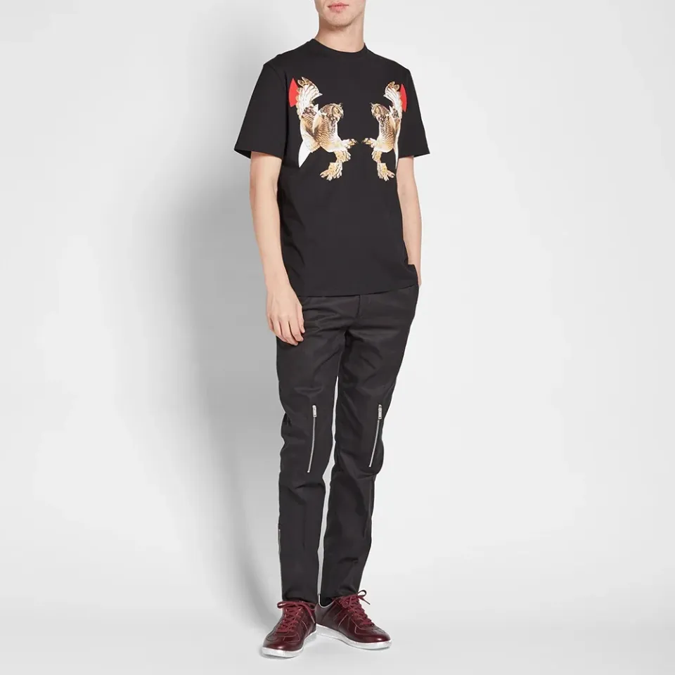 Double Modernist Owl Tee