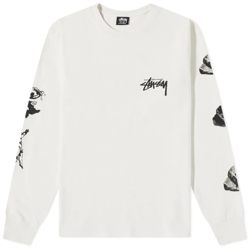Long Sleeve Angels Pigment Dyed Tee