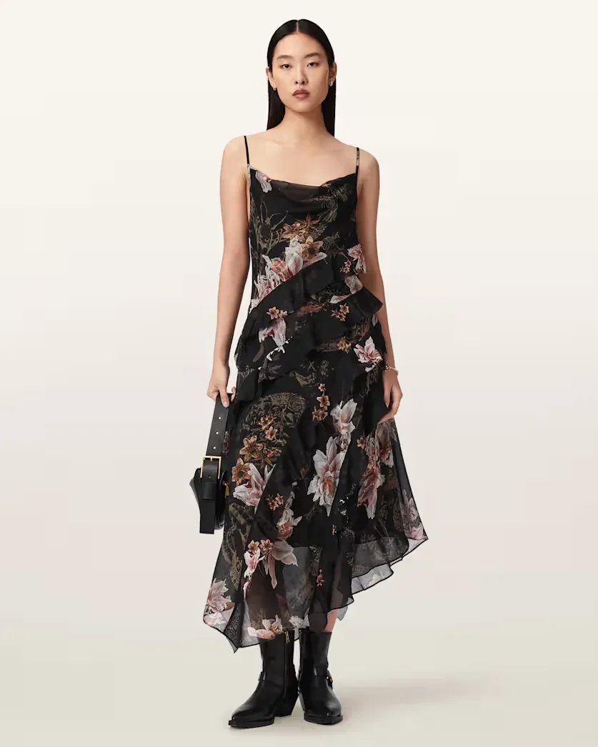 Ruth Floral Slip Maxi Dress