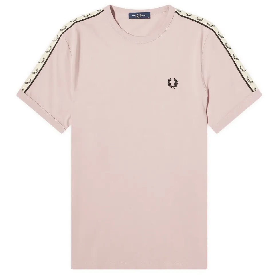 Contrast Tape Ringer T-Shirt