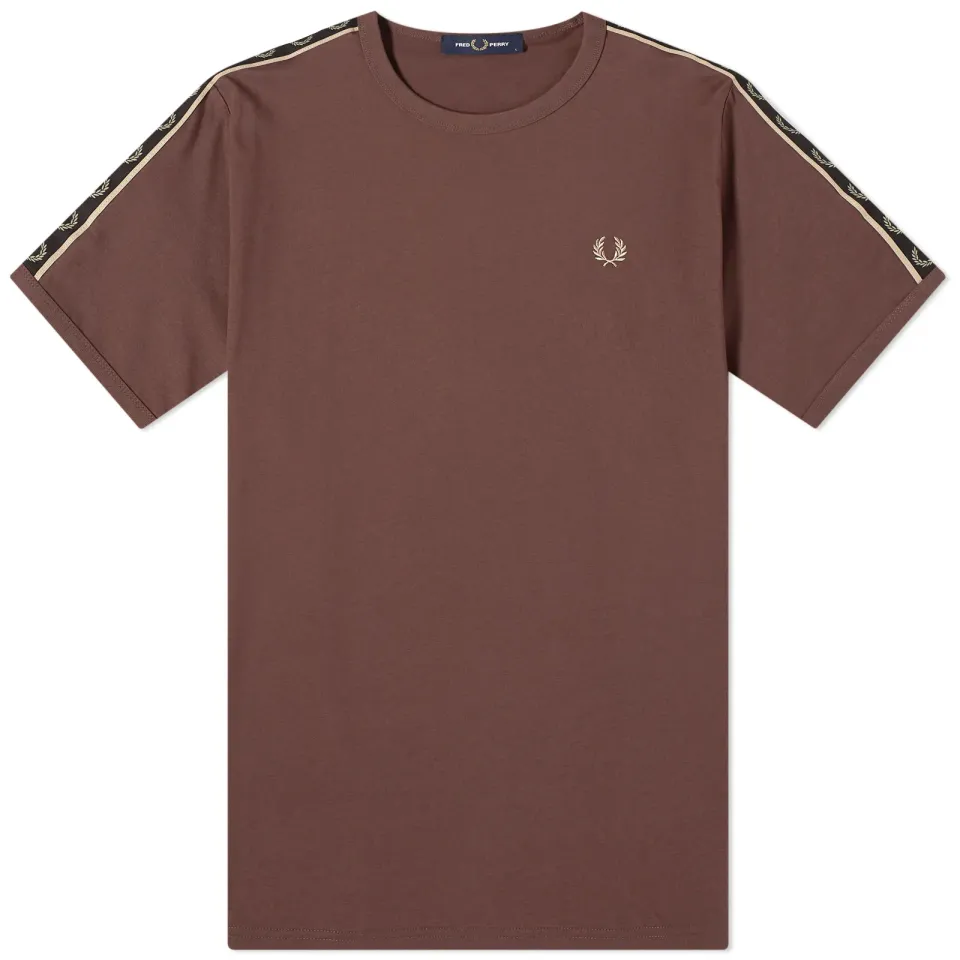 Contrast Tape Ringer T-Shirt