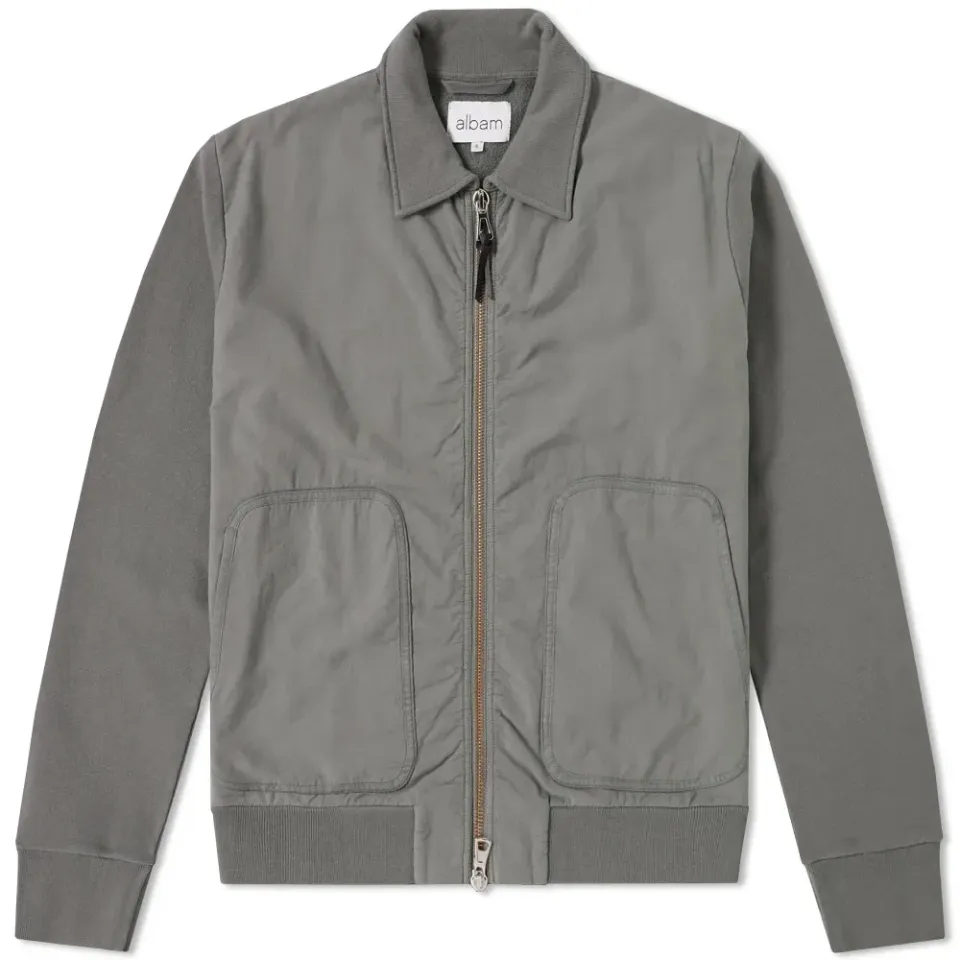 Contrast Bomber Jacket