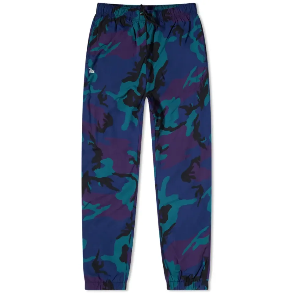Basic Nylon Relaxed Track Pant