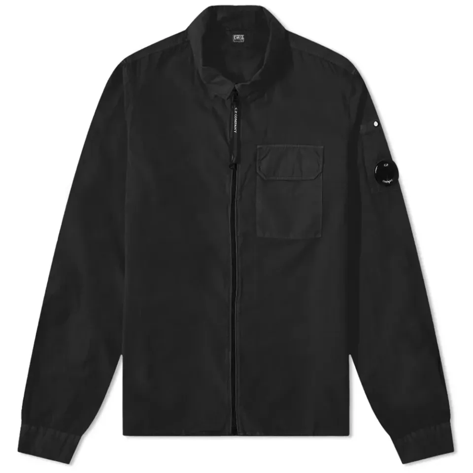 Arm Lens Zip Overshirt
