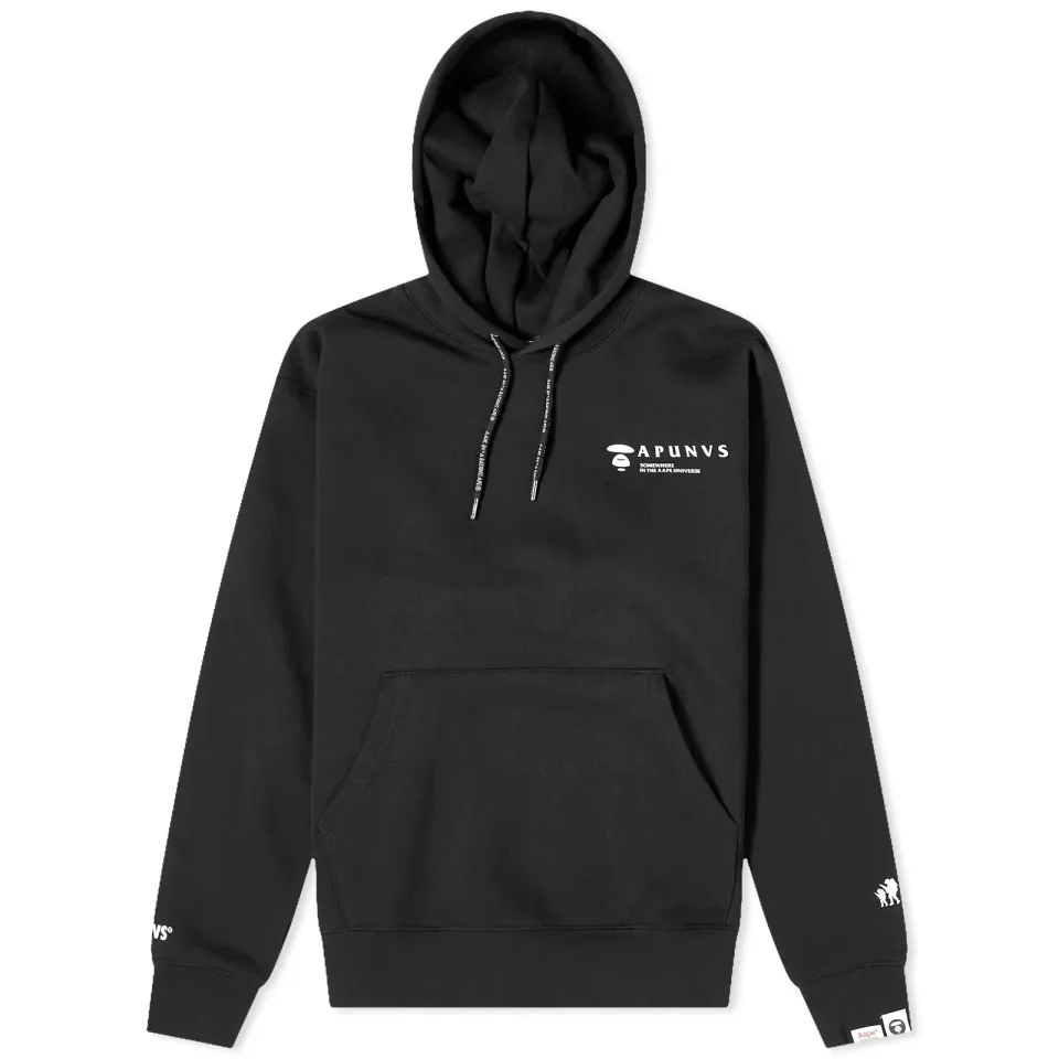 AAPE Back Moonface Grz Camo Hoodie