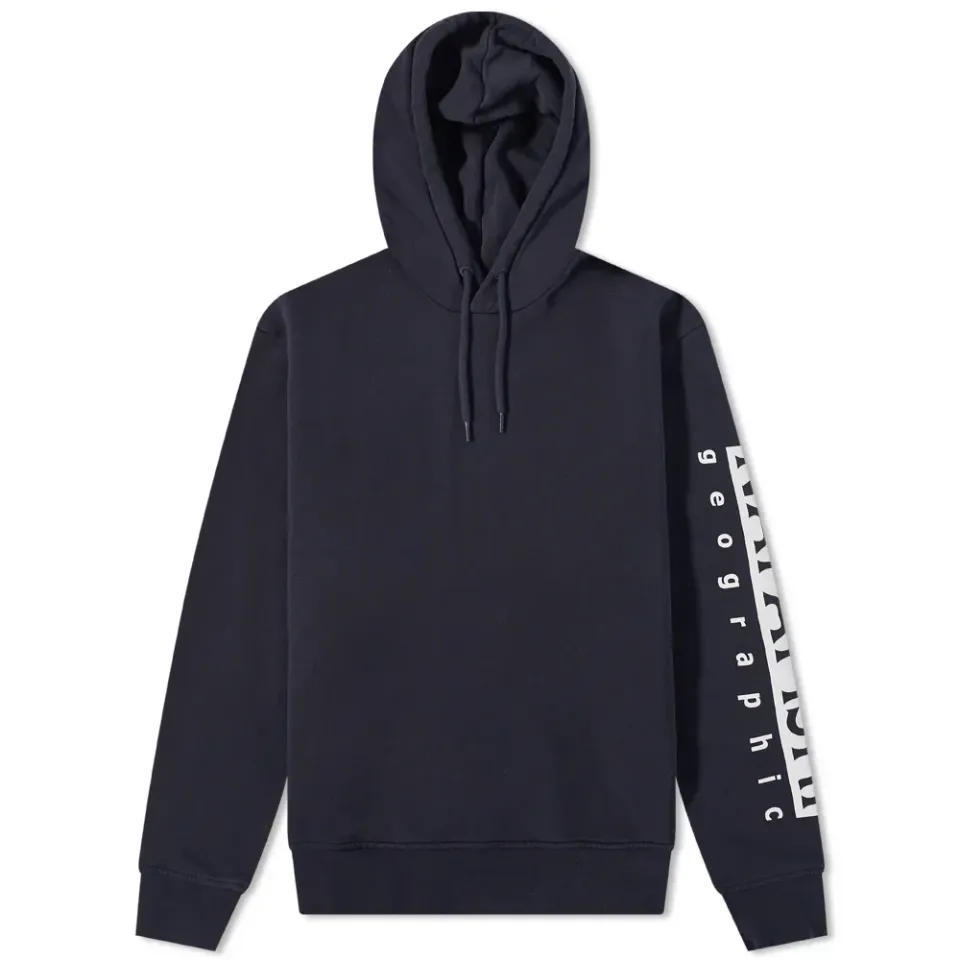 Large Box Logo Popover Hoodie