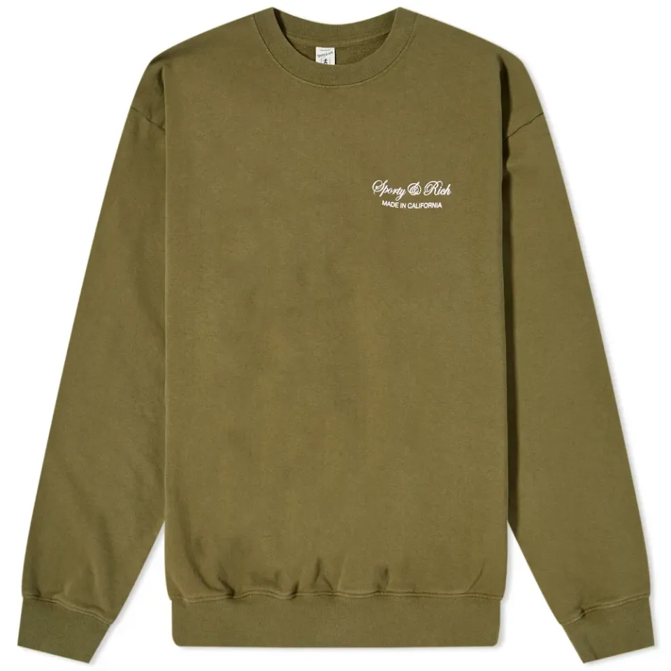 Script Logo Crew Sweat