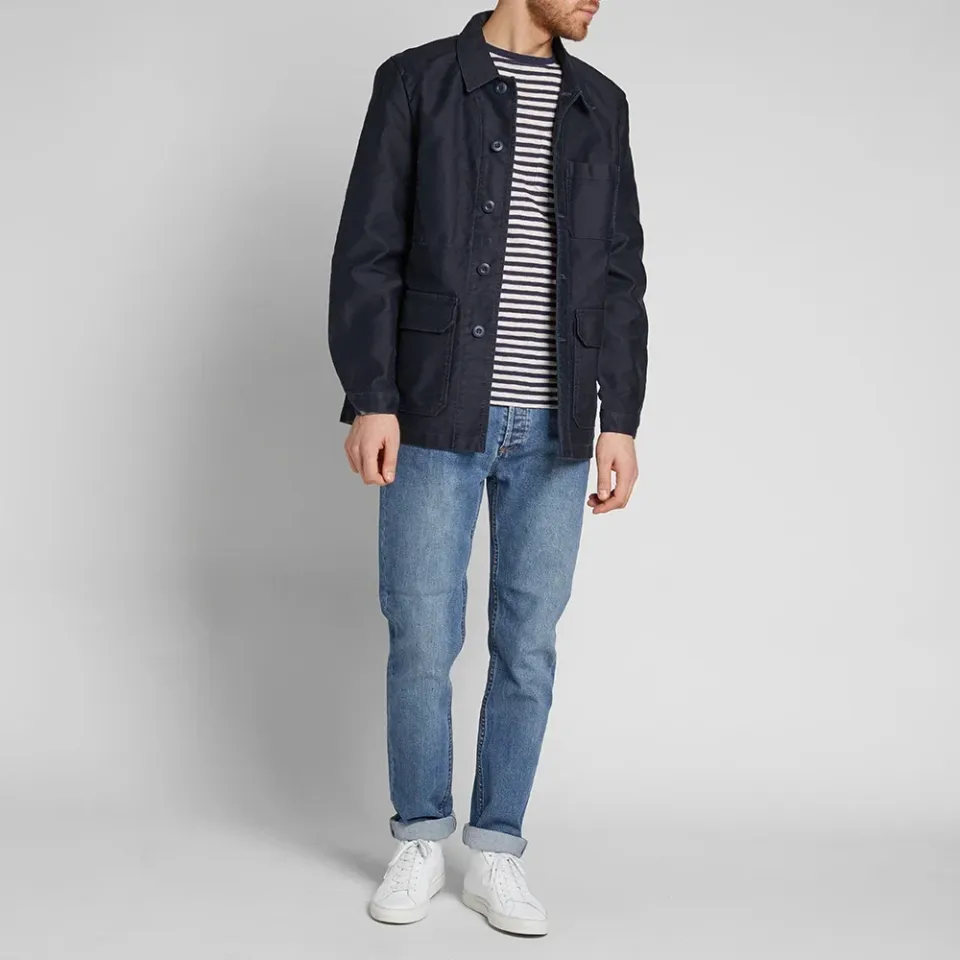 71197 Stripe Pocket Tee